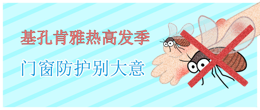 基孔肯雅熱高發(fā)季，門窗防護(hù)別大意